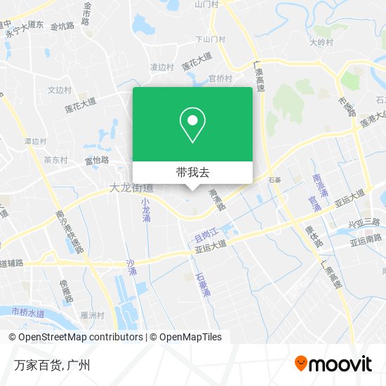 万家百货地图