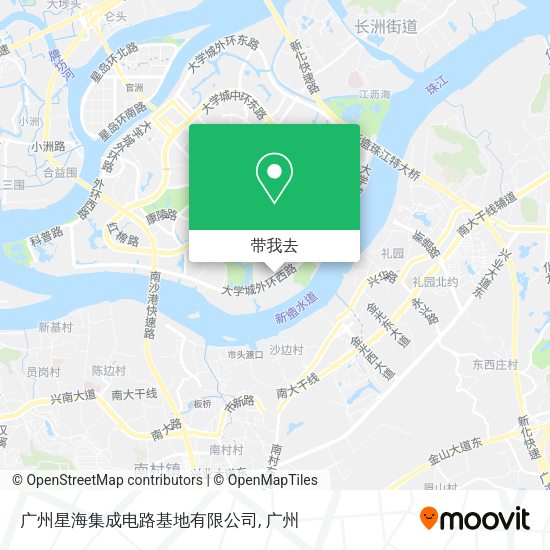 广州星海集成电路基地有限公司地图