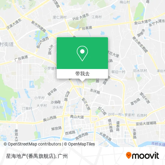 星海地产(番禺旗舰店)地图