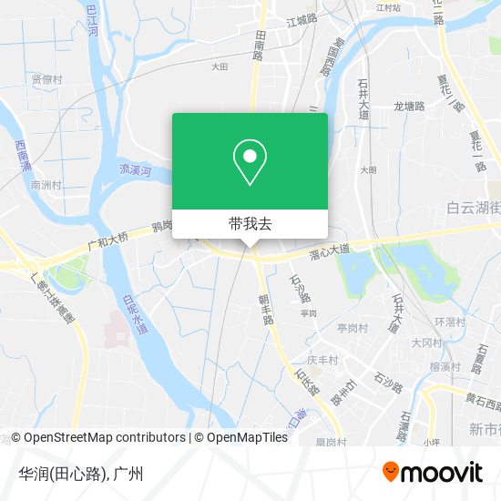 华润(田心路)地图