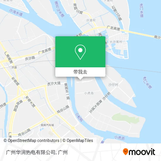 广州华润热电有限公司地图