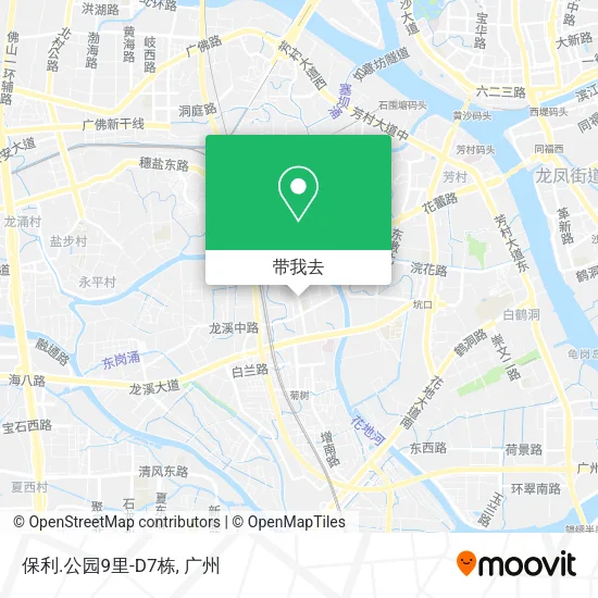 保利.公园9里-D7栋地图