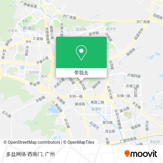 多益网络-西南门地图