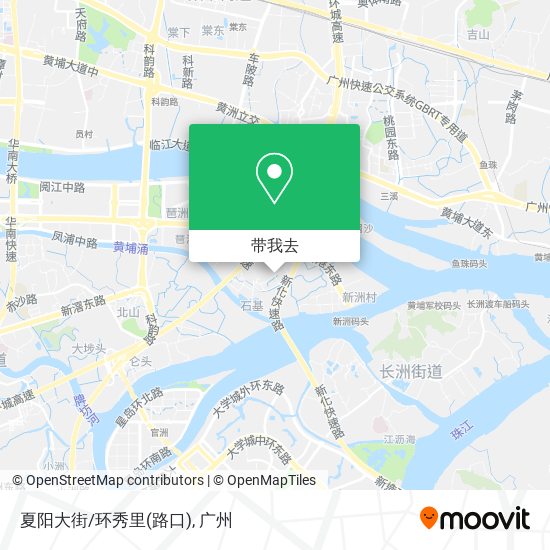 夏阳大街/环秀里(路口)地图