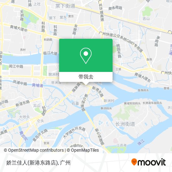 娇兰佳人(新港东路店)地图