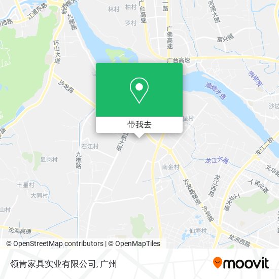 领肯家具实业有限公司地图