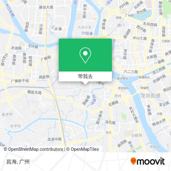 昌海地图