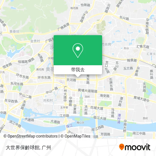 大世界保齡球館地图