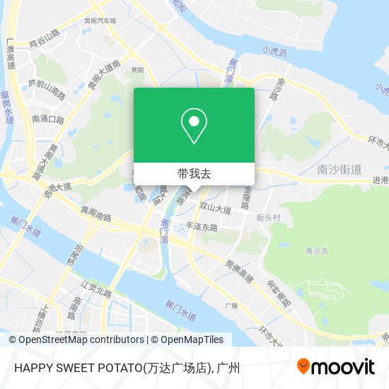 HAPPY SWEET POTATO(万达广场店)地图