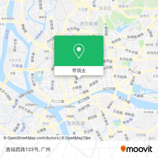 惠福西路123号地图