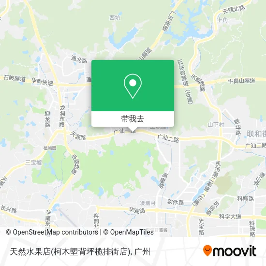 天然水果店(柯木塱背坪榄排街店)地图