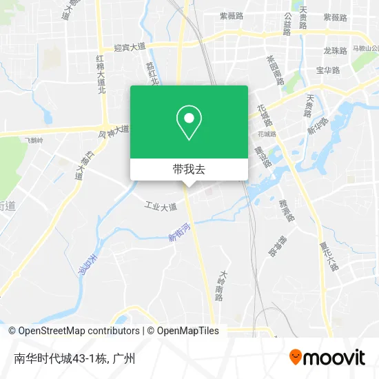 南华时代城43-1栋地图