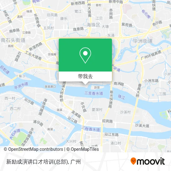 新励成演讲口才培训(总部)地图