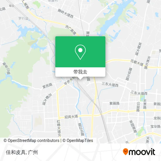 佳和皮具地图