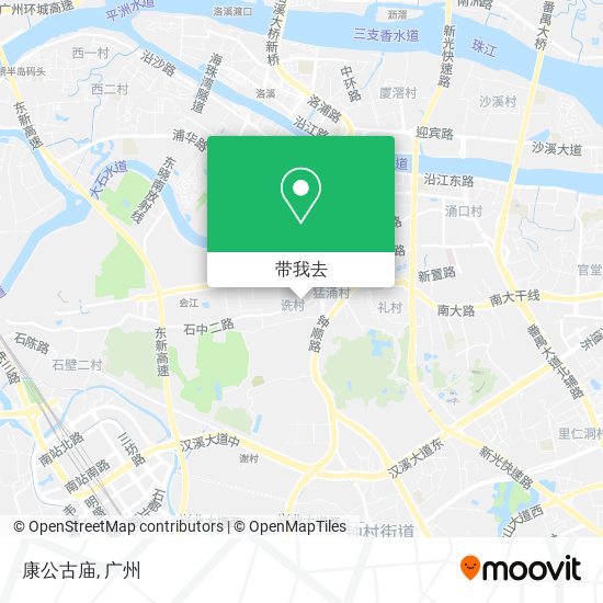 康公古庙地图