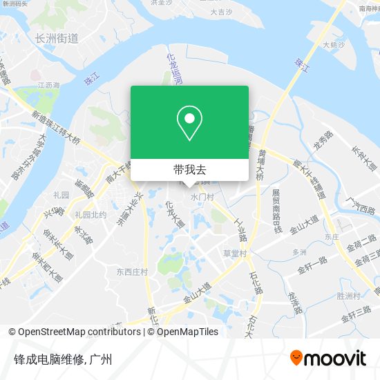 锋成电脑维修地图
