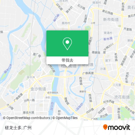 槎龙士多地图