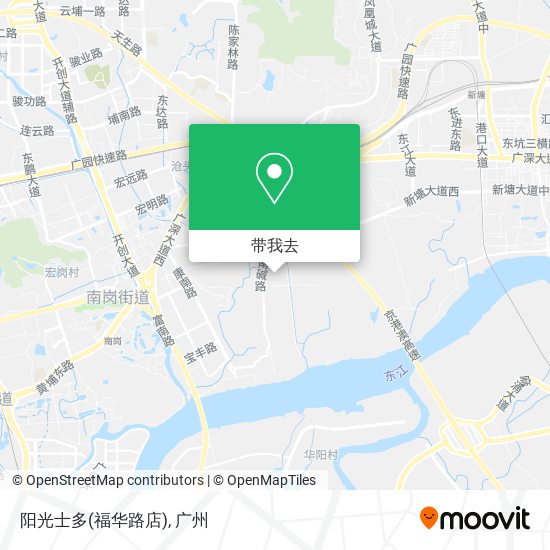 阳光士多(福华路店)地图