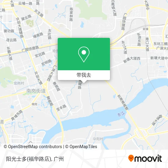 阳光士多(福华路店)地图