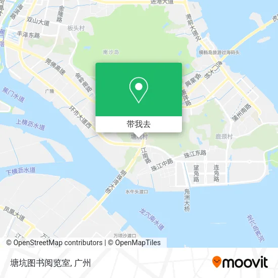 塘坑图书阅览室地图
