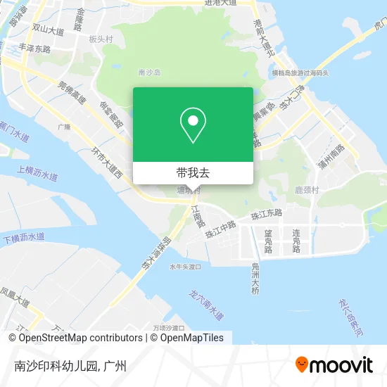 南沙印科幼儿园地图