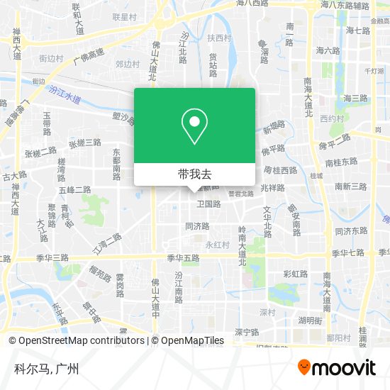 科尔马地图