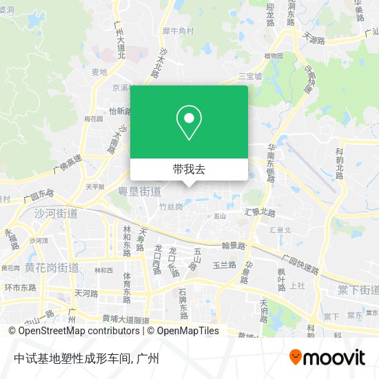 中试基地塑性成形车间地图