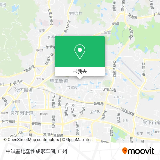 中试基地塑性成形车间地图