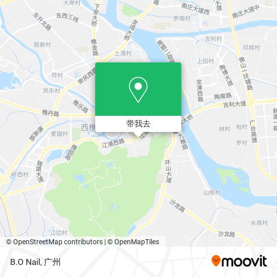 B.O Nail地图