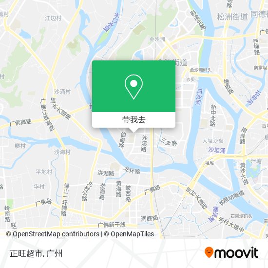 正旺超市地图