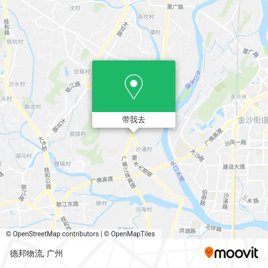 德邦物流地图