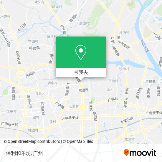 保利和乐坊地图