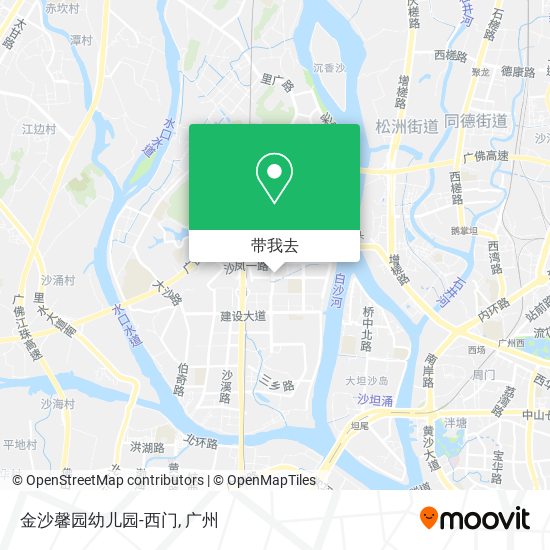 金沙馨园幼儿园-西门地图
