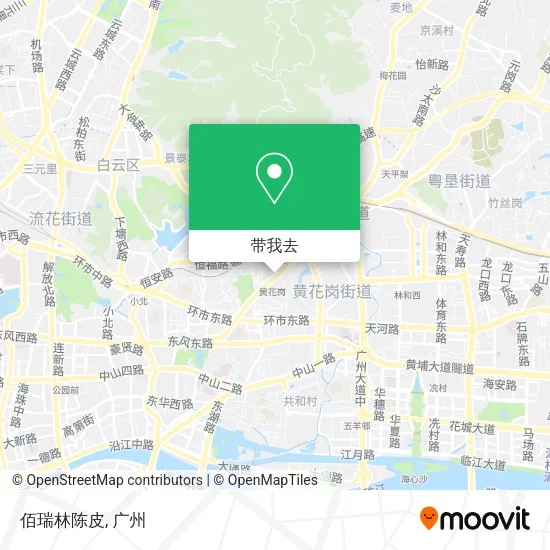 佰瑞林陈皮地图