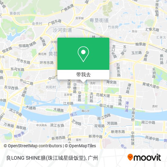 良LONG SHINE膳(珠江城星级饭堂)地图