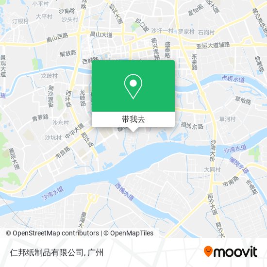 仁邦纸制品有限公司地图