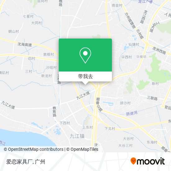 爱恋家具厂地图