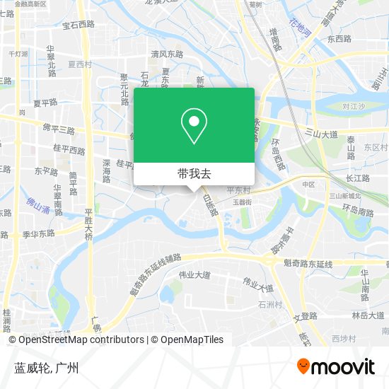 蓝威轮地图