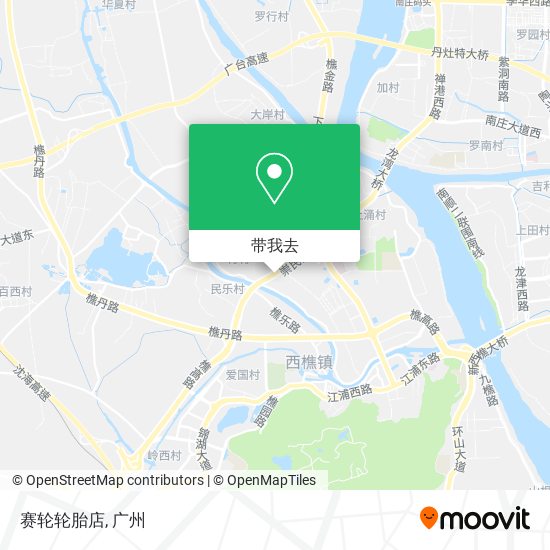 赛轮轮胎店地图
