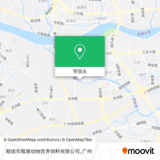 顺德市顺康动物营养饲料有限公司地图