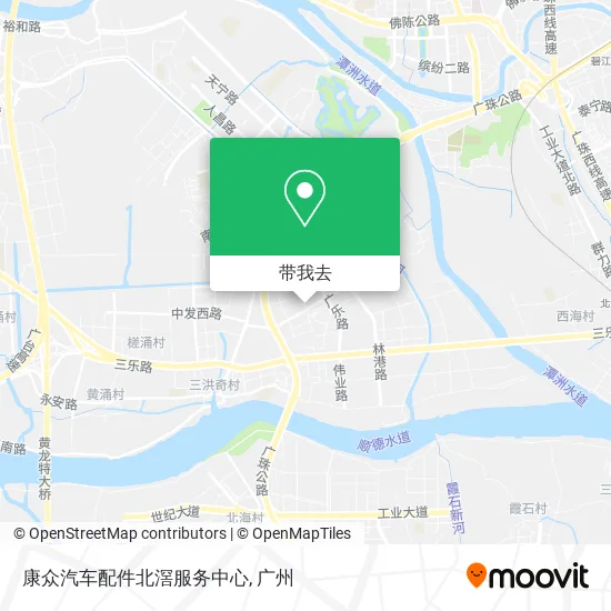 康众汽车配件北滘服务中心地图