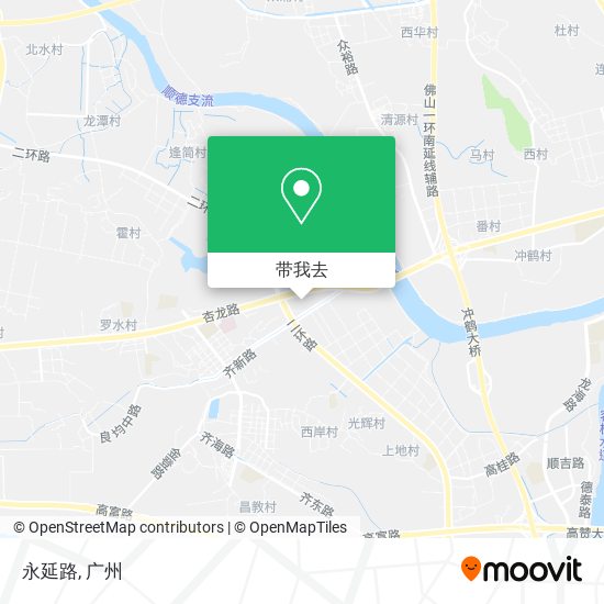 永延路地图