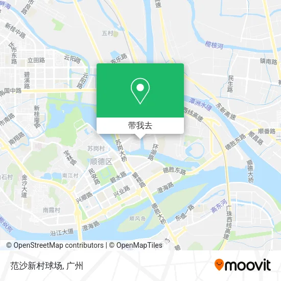范沙新村球场地图