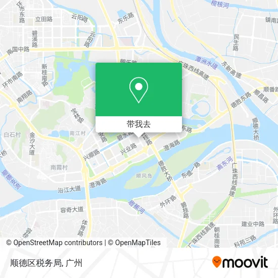 顺德区税务局地图