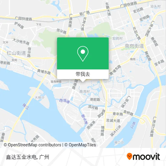 鑫达五金水电地图