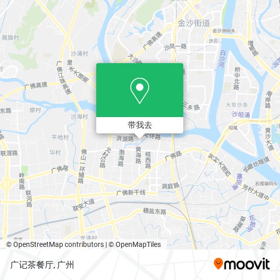 广记茶餐厅地图
