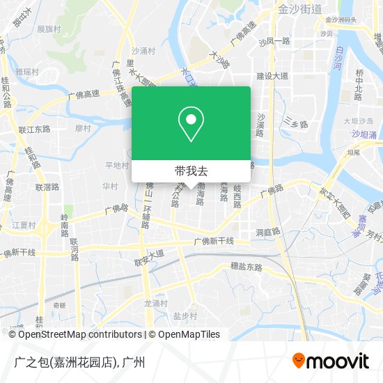 广之包(嘉洲花园店)地图
