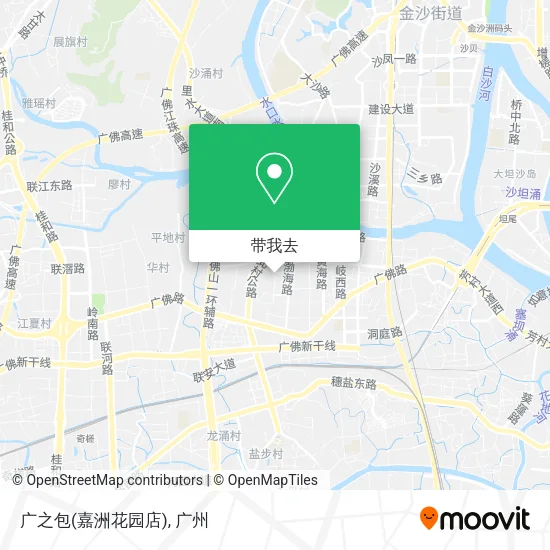 广之包(嘉洲花园店)地图