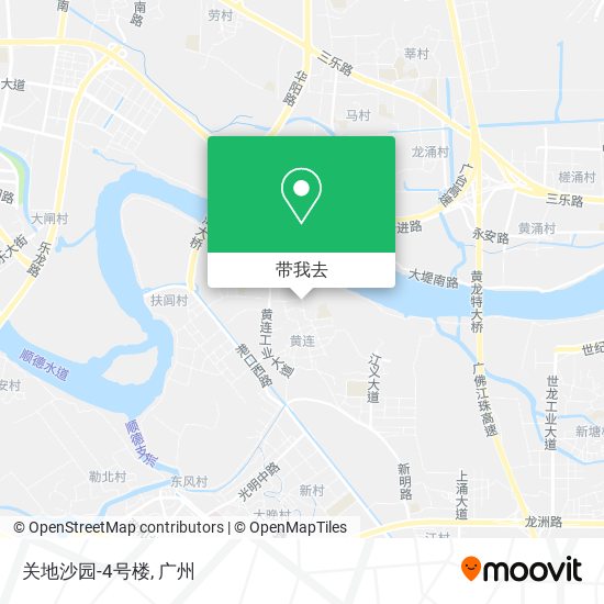 关地沙园-4号楼地图