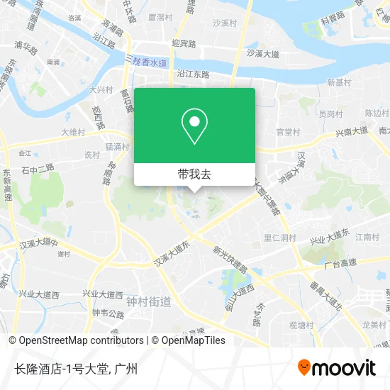 长隆酒店-1号大堂地图